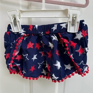 NWOT Epic Threads 3T Red White & Blue Star Girls Shorts
